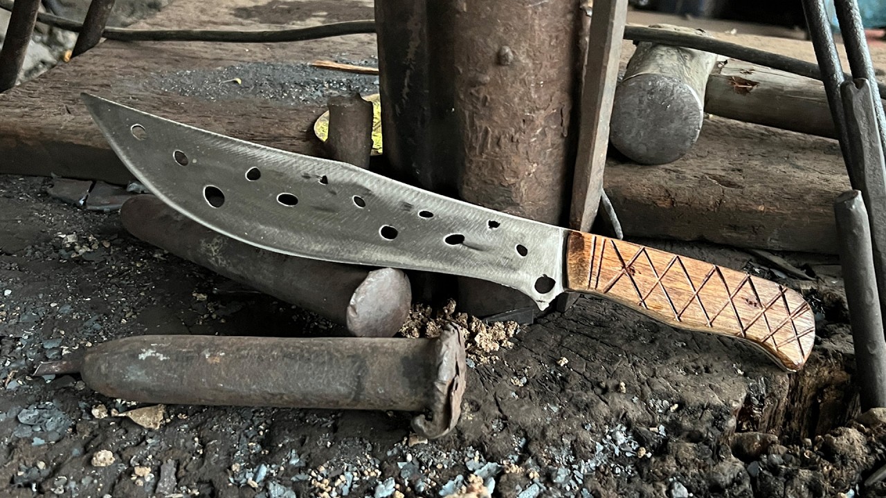 HOW TO MAKE KNIFE FROM DISC BRAKE.