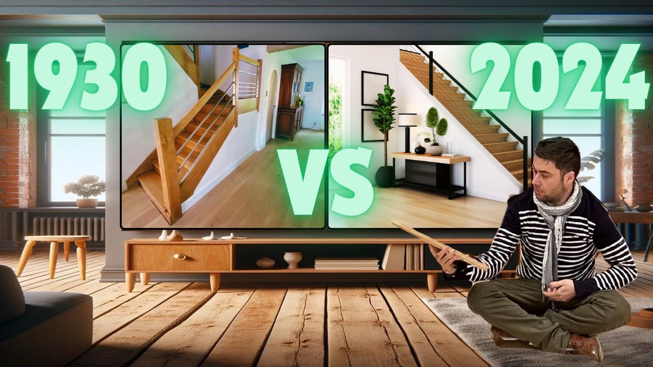 REVELATION ! : Pourquoi les Parquets et escaliers des Années 30 Surclassent le Neuf ?#bzh  #woodart