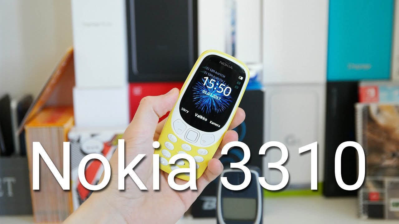 Testissä uusi Nokia 3310