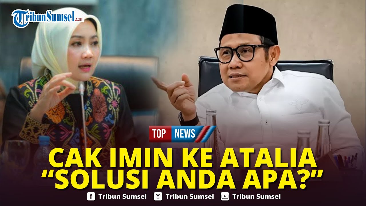 🔴Respons Cak Imin Pembangunan Ponpes Al Khoziny Pakai APBN Dikritik Atalia Praratya:Apa Solusi Anda?