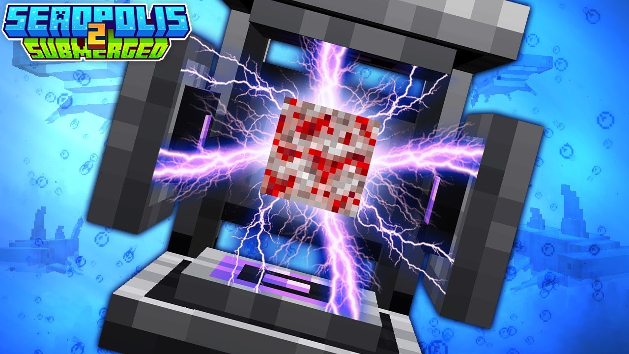 Minecraft Submerged 2 | CHARGED RESOURCES & STORAGE UPGRADE! EP13 [Modded Questing Seablock]