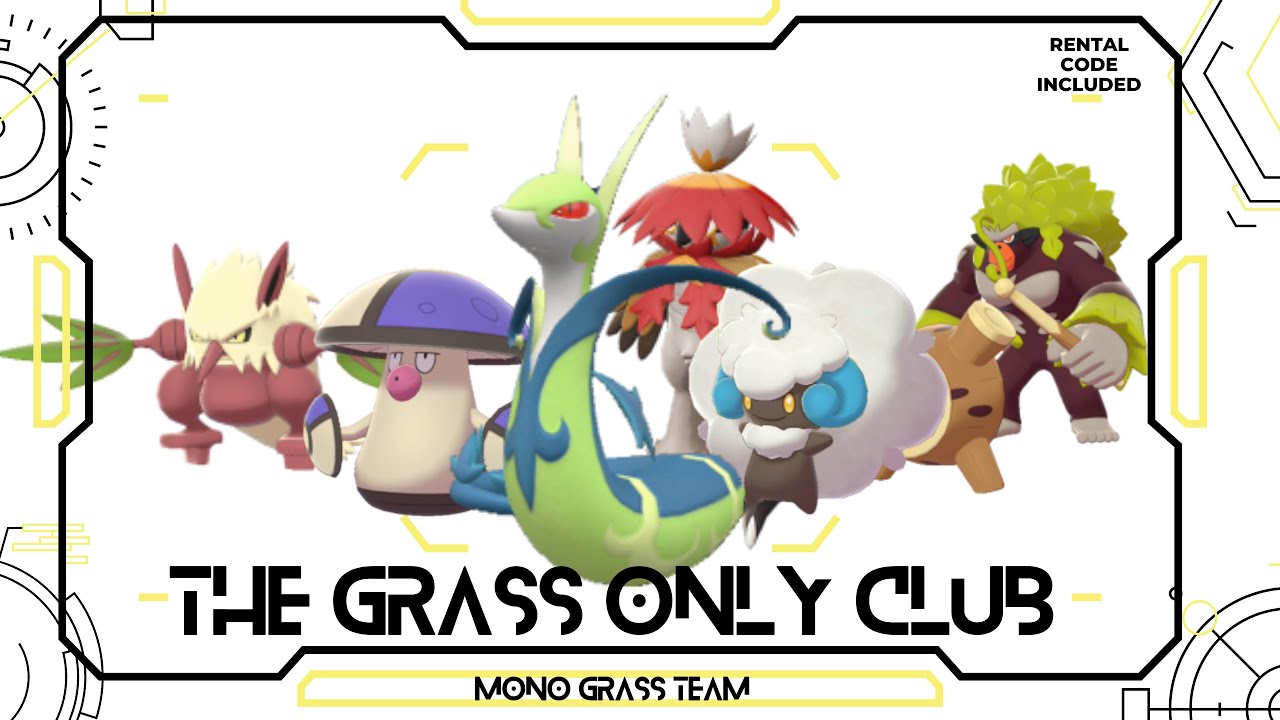 WHEN YOU BUILD A MONO GRASS TEAM IN 5 MINUTES AND IT WORKS: Pokémon VGC Regulation G WI-FI BATTELS