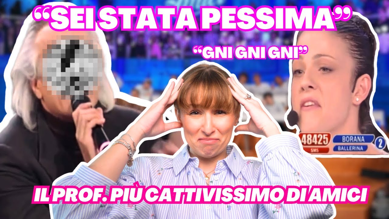 IL NUOVO PROF DI AMICI?! STO MALISSIMOOOO