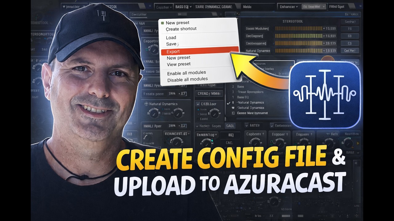 Creating a StereoTool .sts for AzuraCast #Azuracast #StereoTool Guide