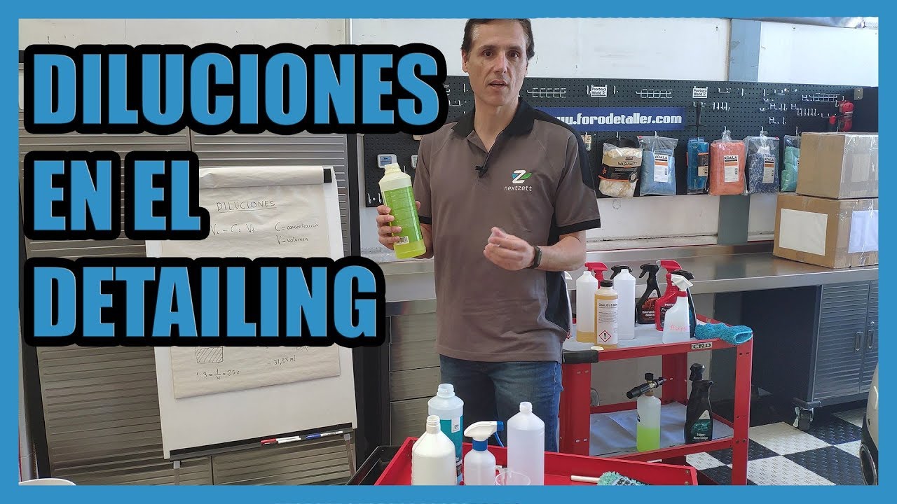Diluciones en el detailing