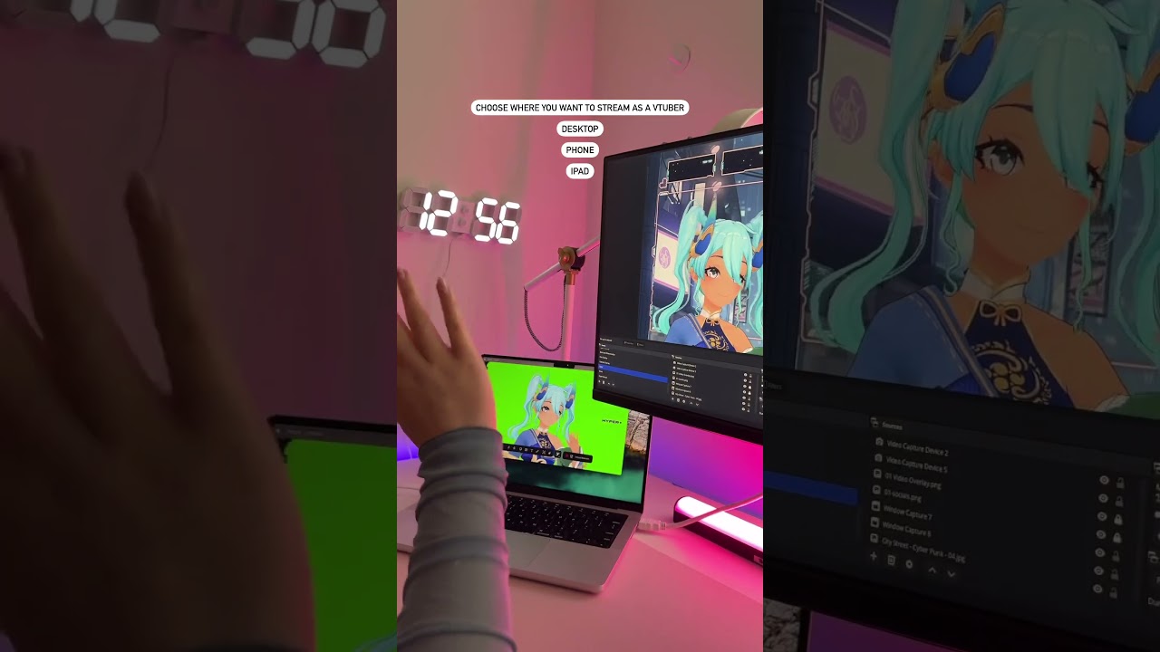 Be a VTuber on your phone, iPad, and now desktop with Hyper #streamer #streaming #vtuber