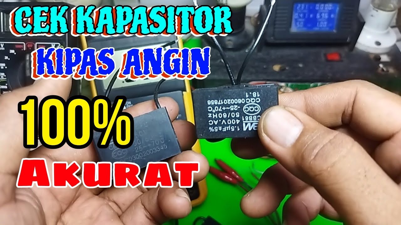 BUKTI NYATA‼️Cara cek kapasitor kipas angin