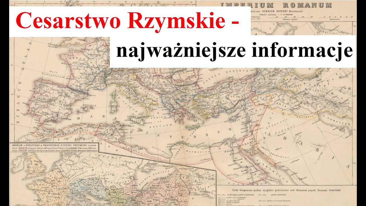 Cesarstwo RZYMSKIE - Najważniejsze Informacje