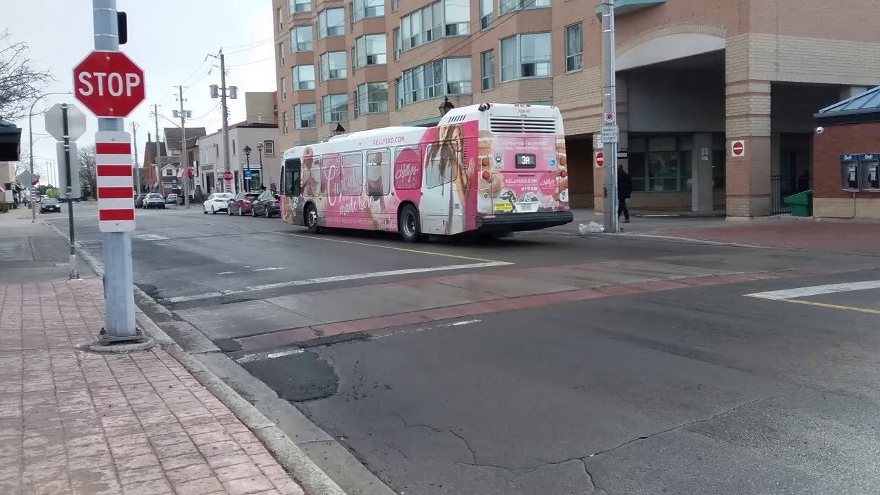 Burlington Transit Nova 7024-15 at Downtown Burlington