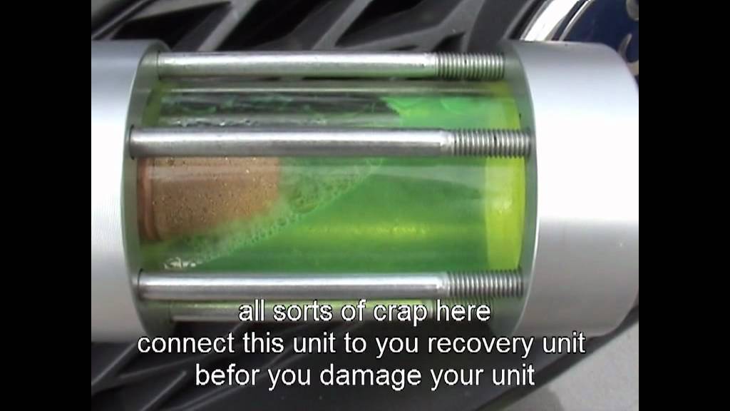 R134a Sight Glass Contamination unit with micro filter