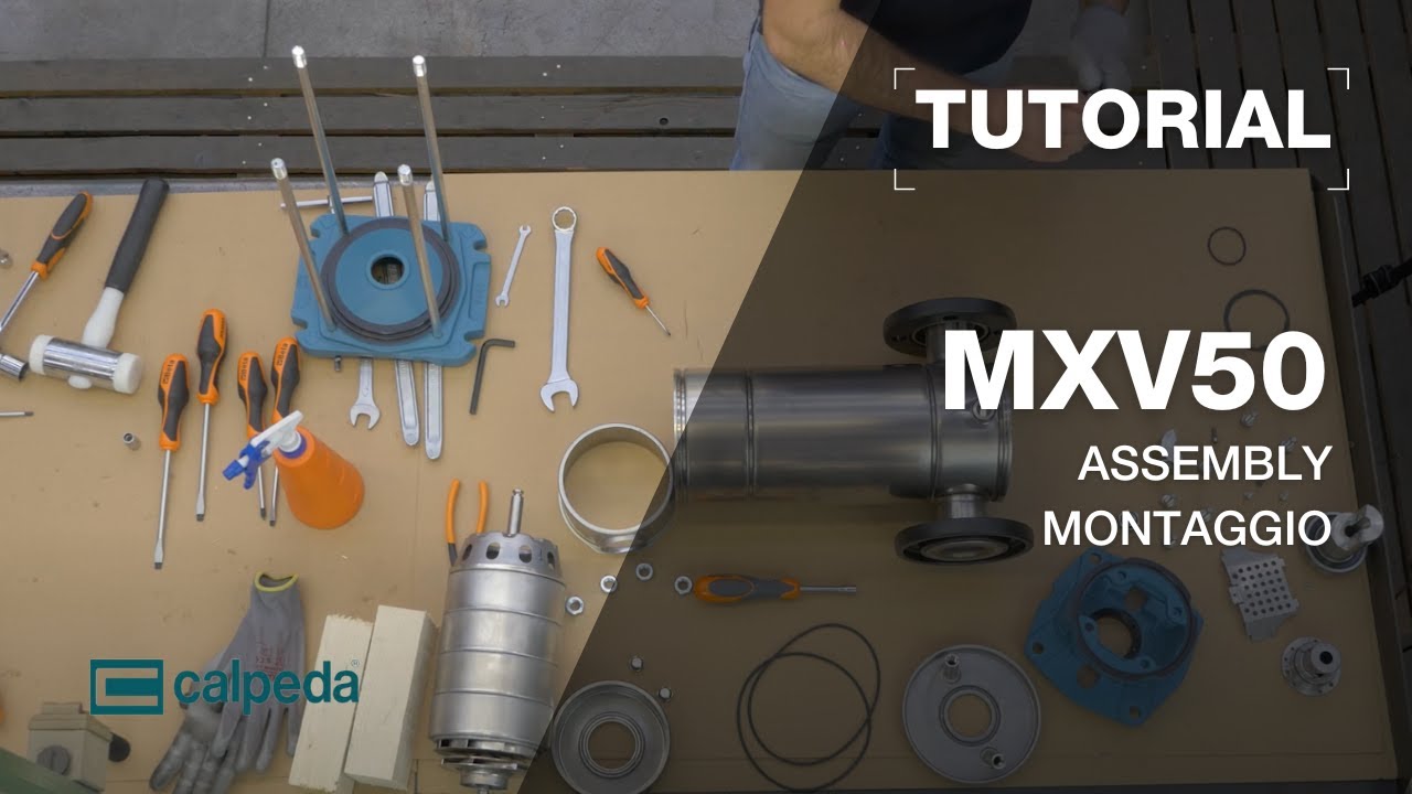 Come montare pompe multistadio MXV50 / How to assemble MXV50 multi-stage pumps