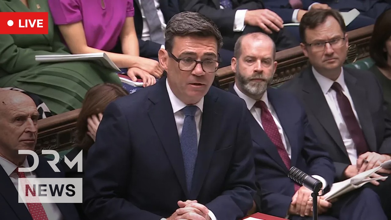 LIVE: British Prime Minister Andy Burnham Takes Questions in Parliament | AC1B