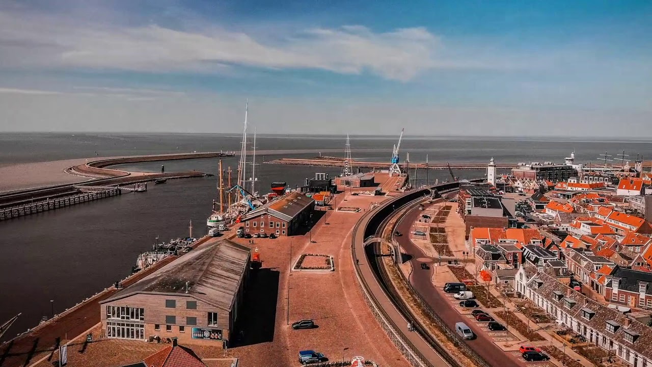 Hyperlapse Harlingen Havens (Friesland) dji mavic air drone