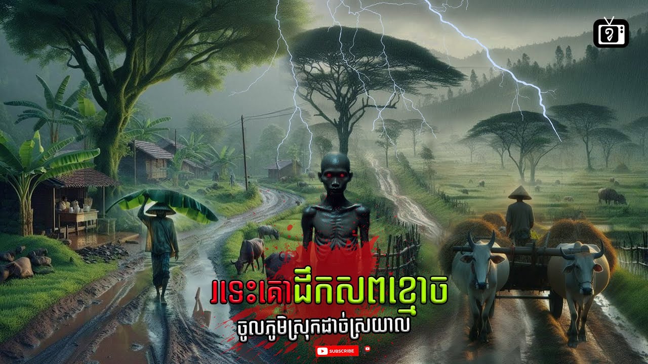 រទេះគោ ដឹកសពខ្មោច ចូលភូមិដាច់ស្រយាល | ខ្ទឹមស/Garlic