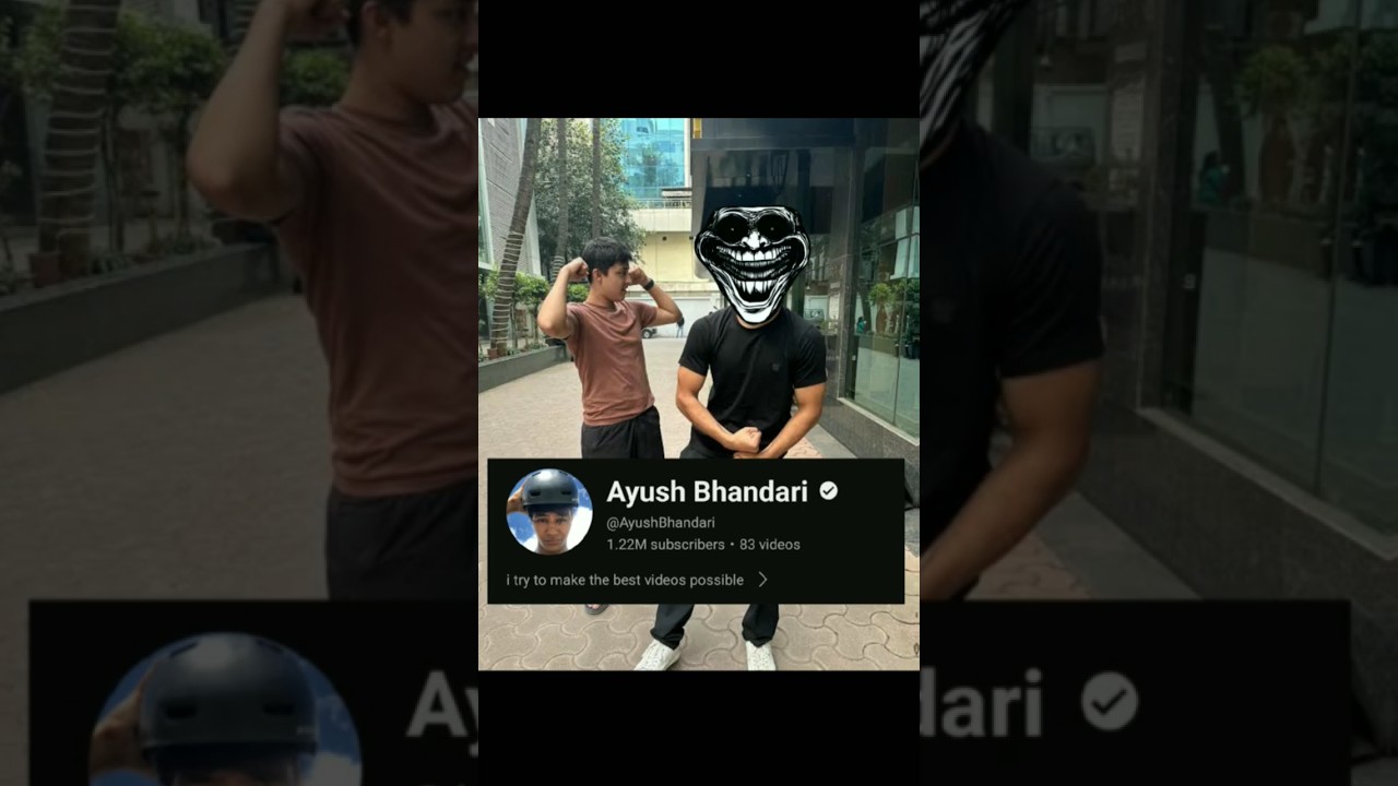 Aayush Bhandari Edit 🗿 || #youtubeshorts #shorts