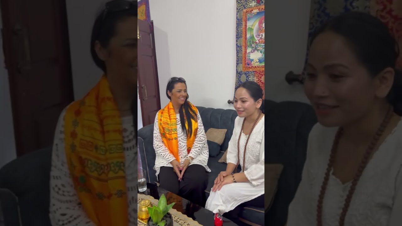 A visit to Charumatri healing centre - Bouddha - Katmandu