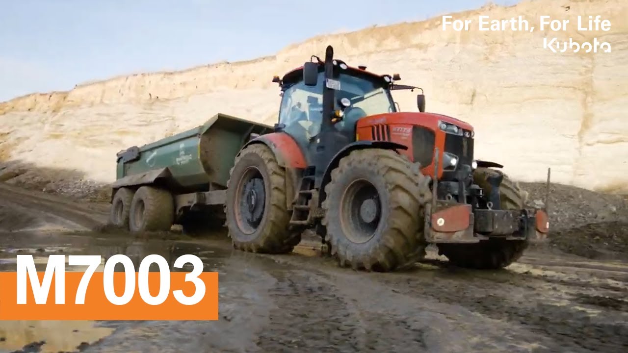 [Germany] M7173 on the construction site | #Kubota 2021