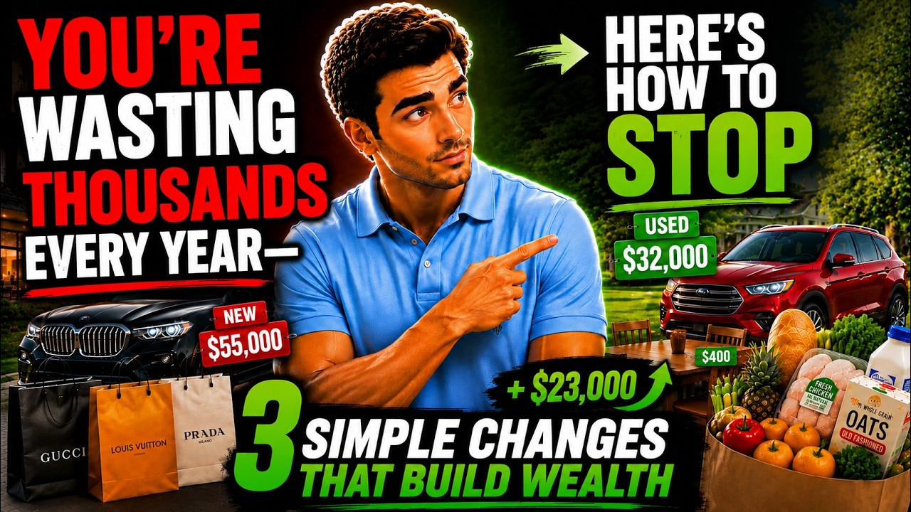 Stop Wasting Money: 3 Simple Changes
