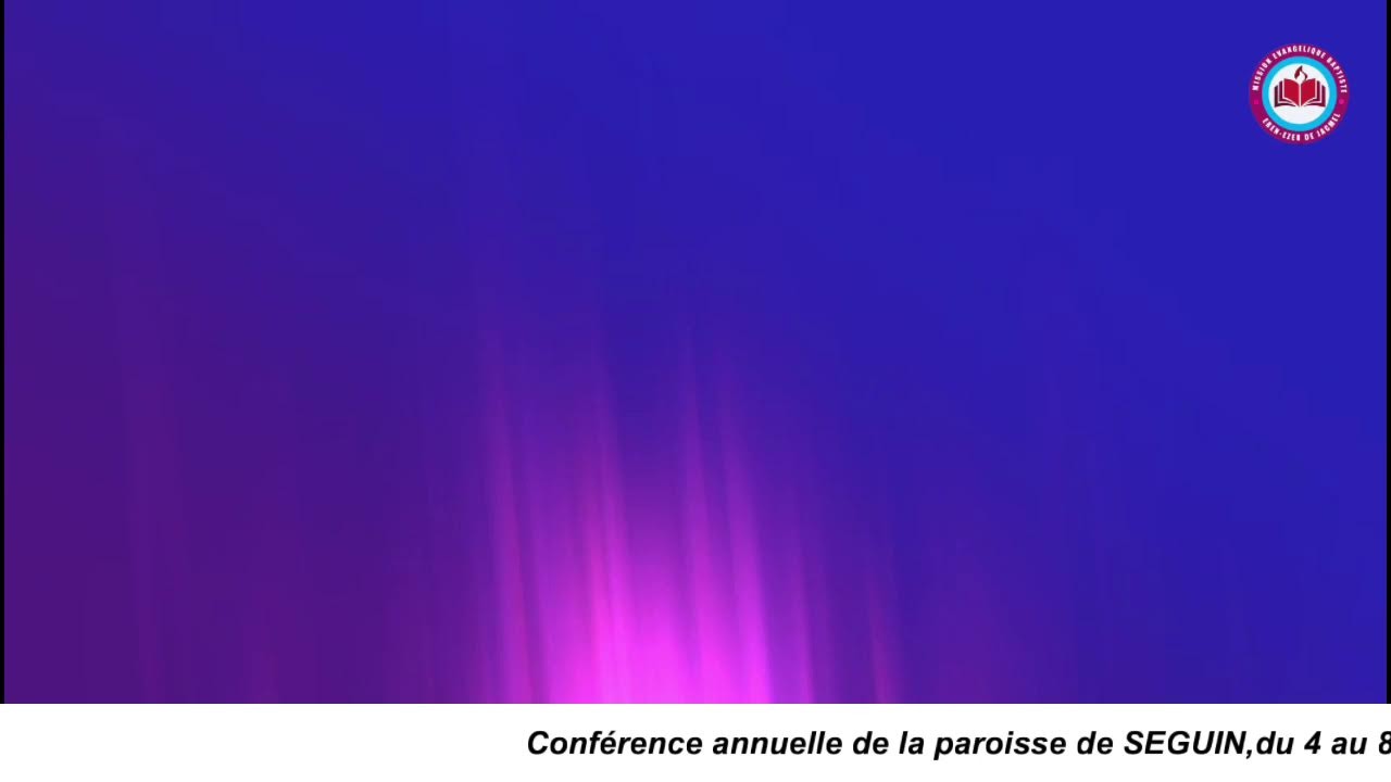 7e service conférence dans la paroisse de Seguin