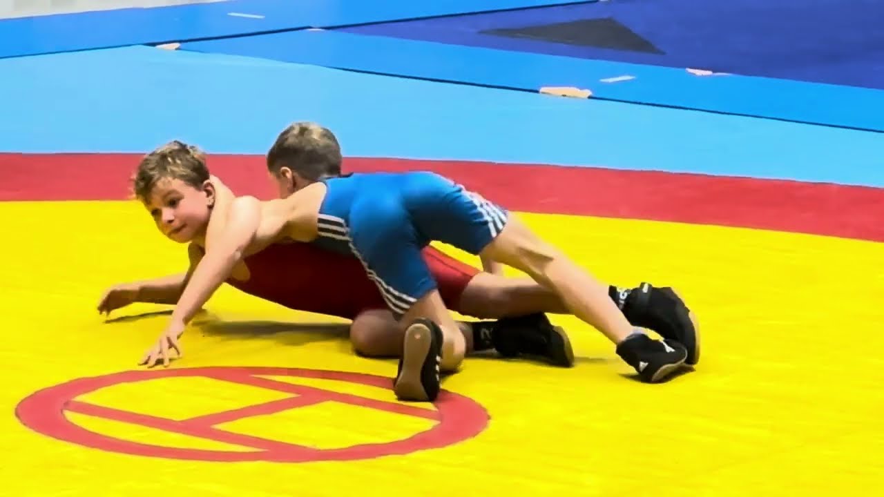 Wrestling / Ringen,  Ostseepokal Rostock 2025, Freestyle, U8, 34 kg, Sturzbecher - Eigendorf