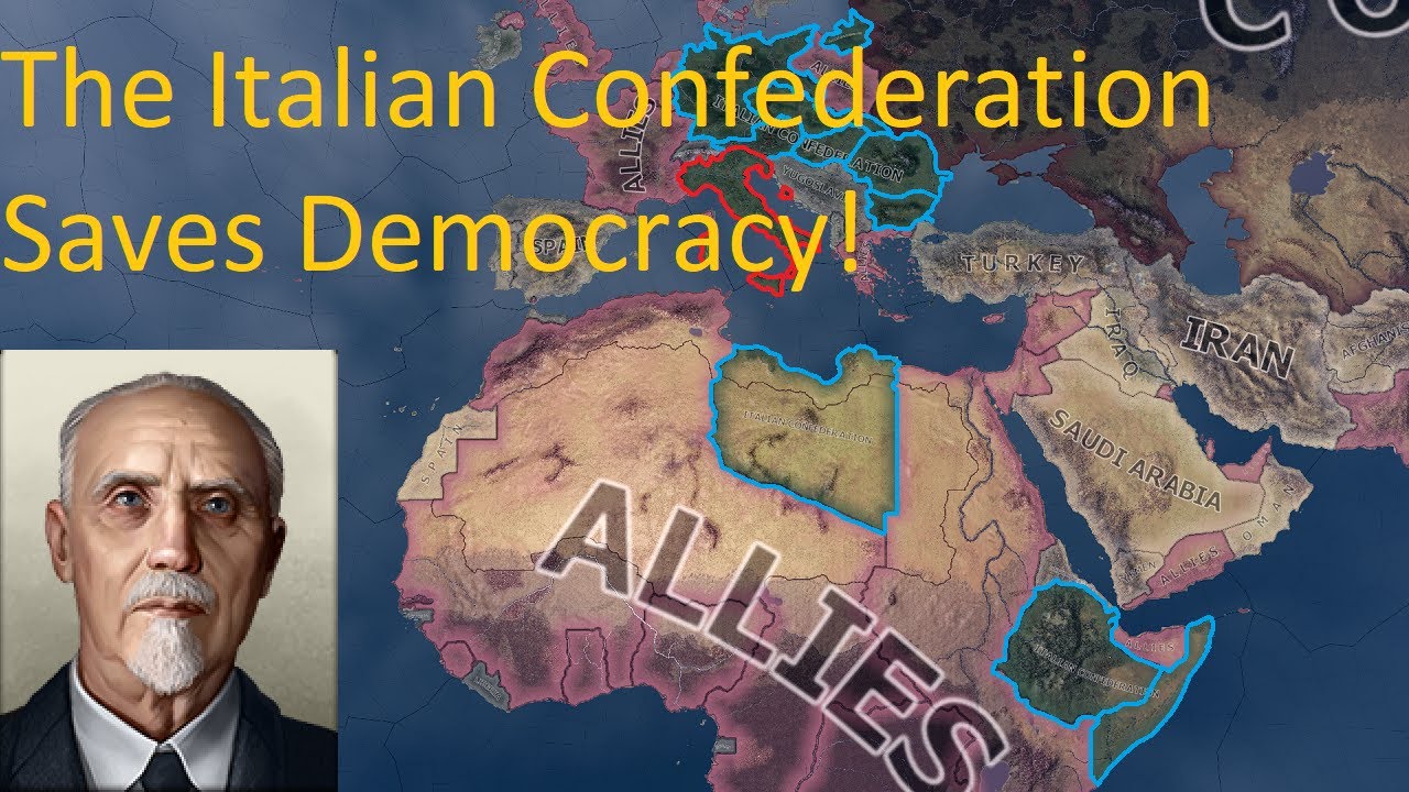 Italian Republic Spreads Democracy - Hearts of Iron IV