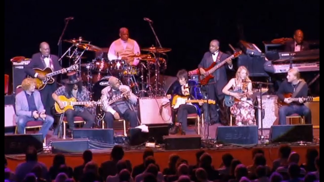 B.B. King with Slash, Derek Trucks, Ronnie Wood, Mick Hucknall & Susan Tedeschi - Guess Who live