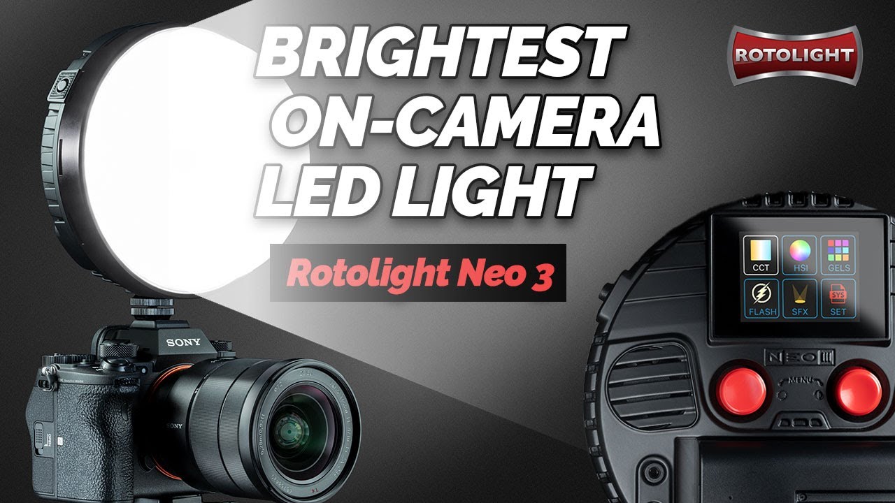 A pocket-sized powerhouse, NEO 3 is the brightest LED on-camera light ever made.