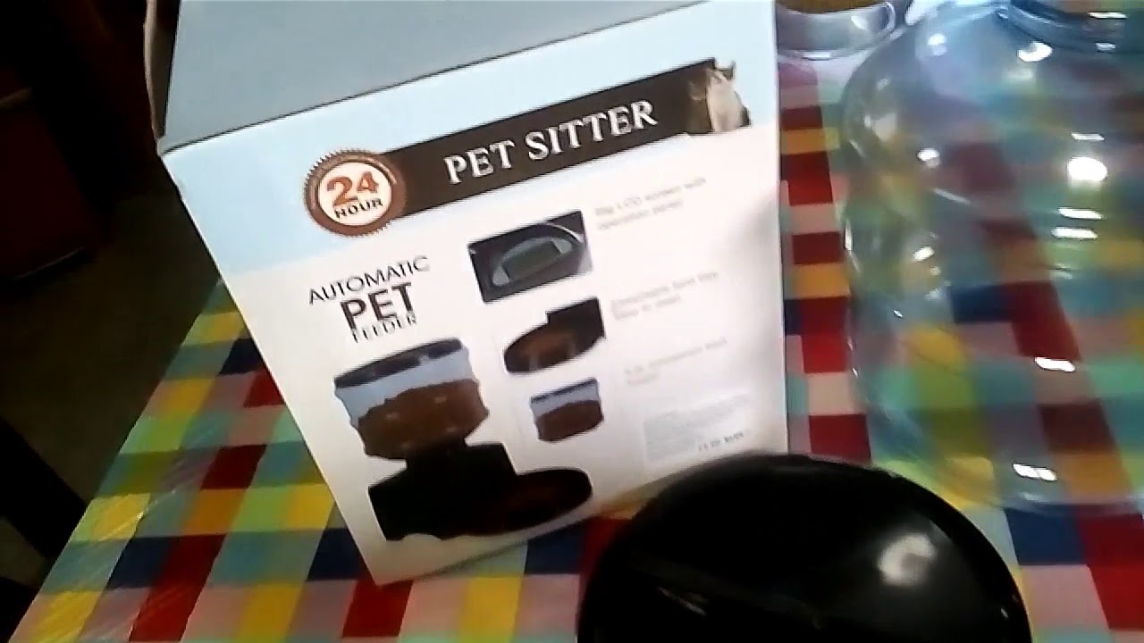 Como programar dispensador de comida para animales