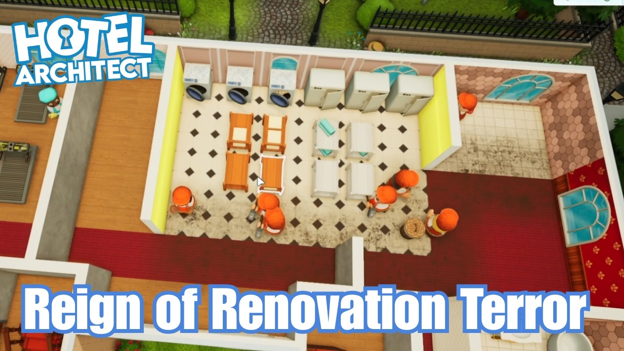 Царствование террора реконструкции 🇫🇷🏨 Хаос в гостиничной архитектуре