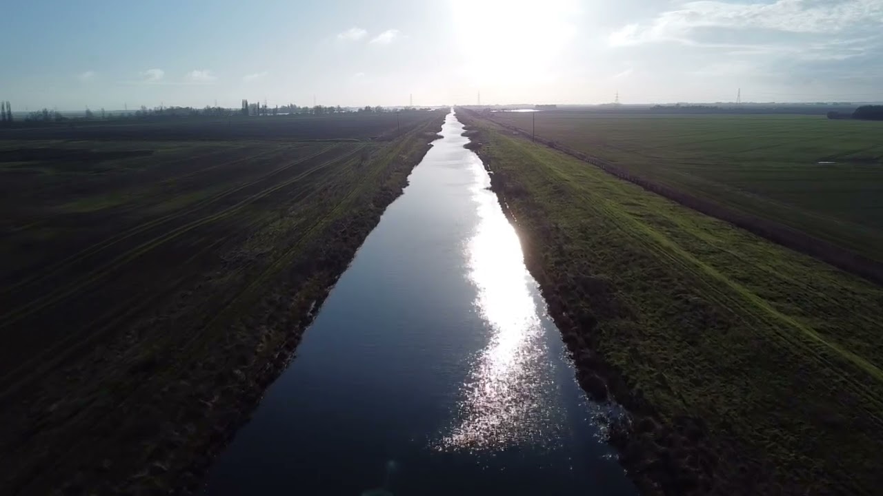 Old Bedford River Cambridgeshire Norfolk Fens