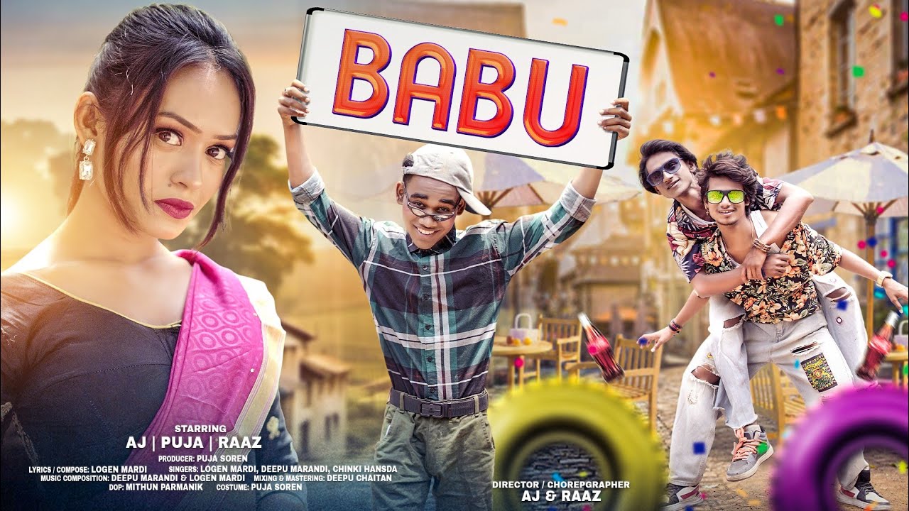 BABU FULL VIDEO 4k | NEW SANTALI VIDEO 2024 | AJ , PUJA , RAZZ | LOGEN MARDI | DEEPU | CHINKI |