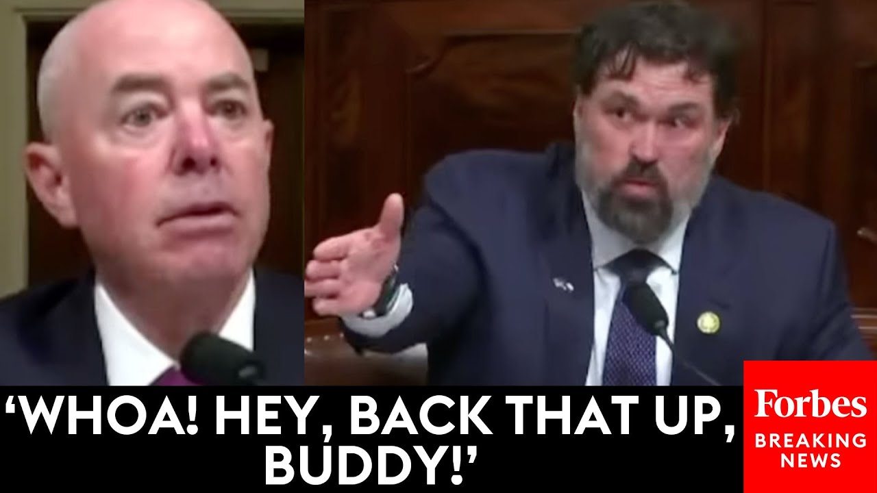 SHOCK MOMENT: Mayorkas Calls Morgan Luttrell  'Congresswoman,' Then Luttrell Reacts