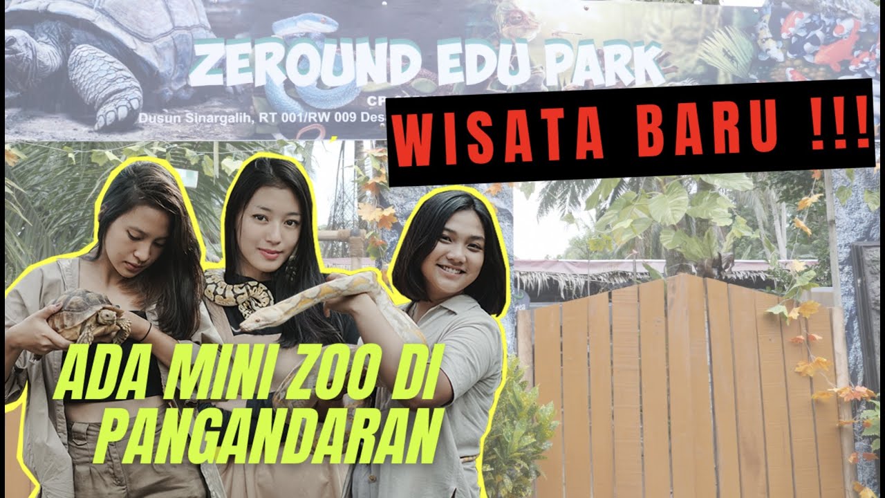 TEMPAT WISATA BARU di PANGANDARAN |Alun Alun Pangbagea dan  Zeround Edupark
