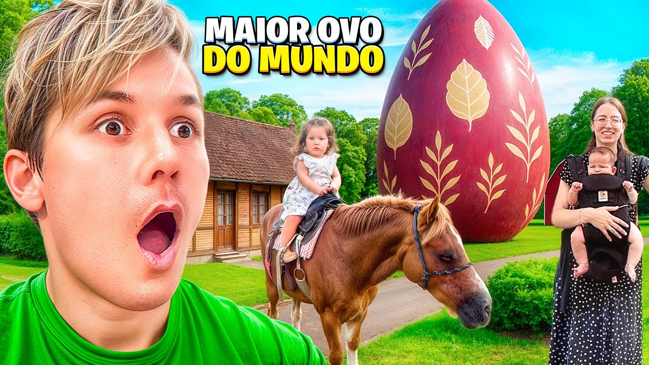 FAMÍLIA GALACTICA na FESTA DE PÁSCOA em POMERODE🍫🐇