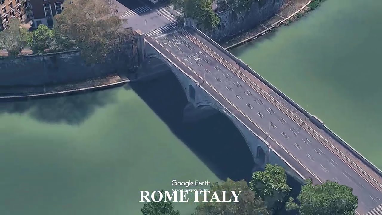 Rome Italy – Geography of an Ancient River City