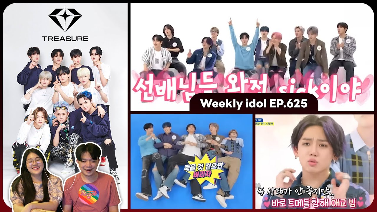 REACTION | TREASURE - Weekly Idol EP.625 #ชวนเธอมารีแอค