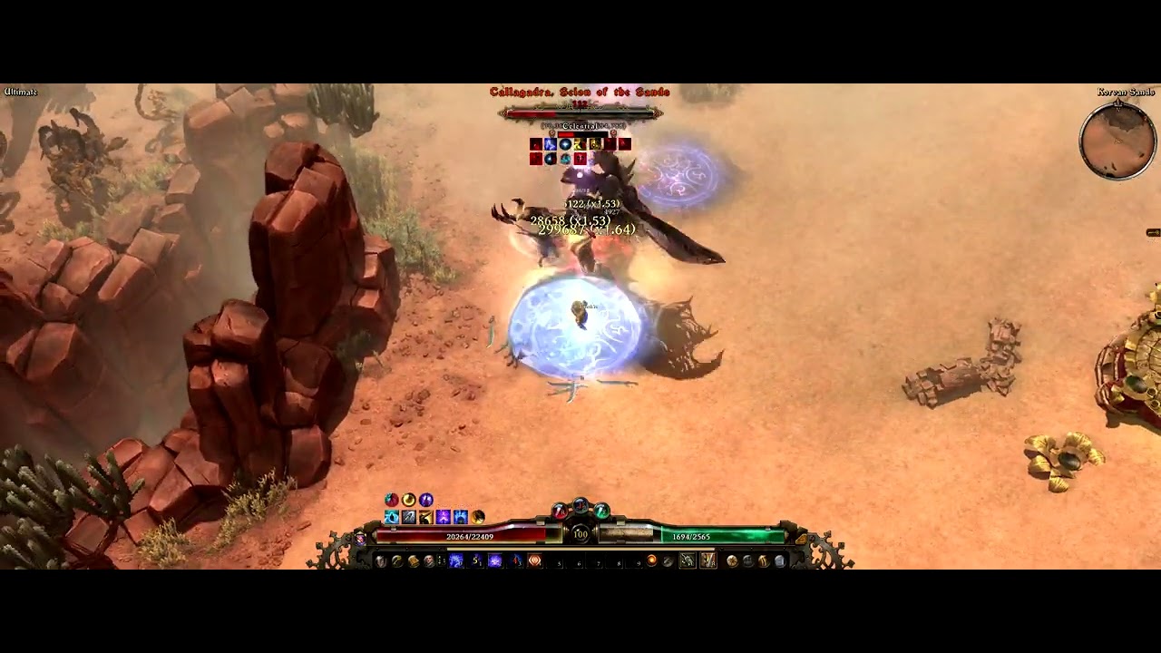 Grim Dawn [1.2.1.6] - Silverbolt Cadence Tactician - Callagadra 2:17