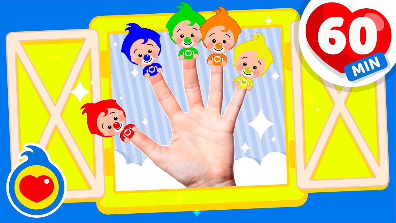 ¡Aprendemos Los Colores con Plim Plim! 🎨 Canciones y Juegos Infantiles (60 Min) 🌈🎶 Plim Plim