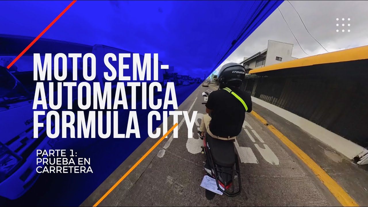 MOTO Formula City, conócela en esta Prueba de Manejo | Parte 1