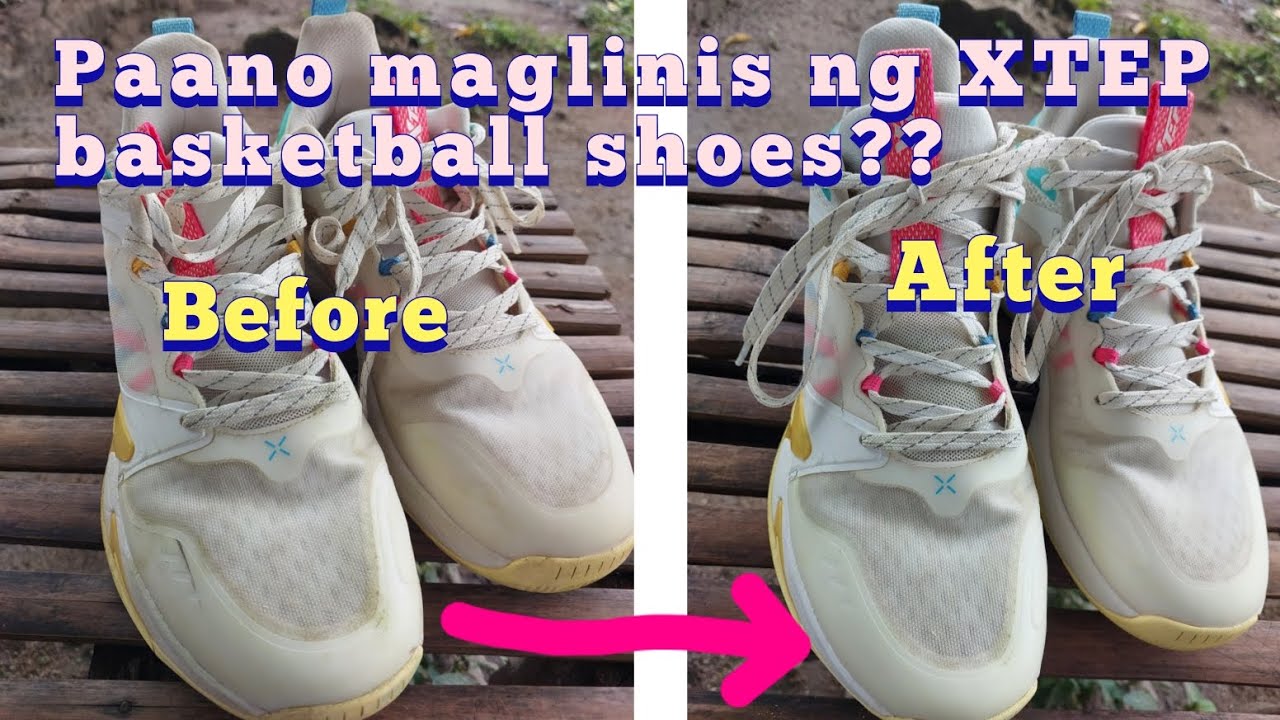 Paano ako maglinis ng XTEP Basketball Shoes | walang gastos? | no filter..