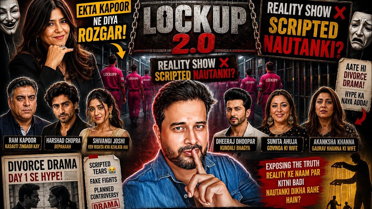 LOCKUP 2.0 Review | Reality Show Ya Scripted Nautanki? Ekta Ka Naya Drama EXPOSED!