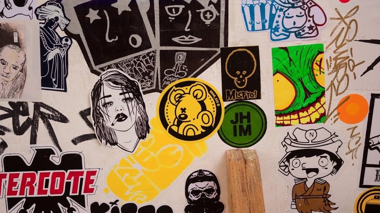 Intercambio de Stickers | Tianguis Cultural el Chopo CDMX | Street Art México 2017