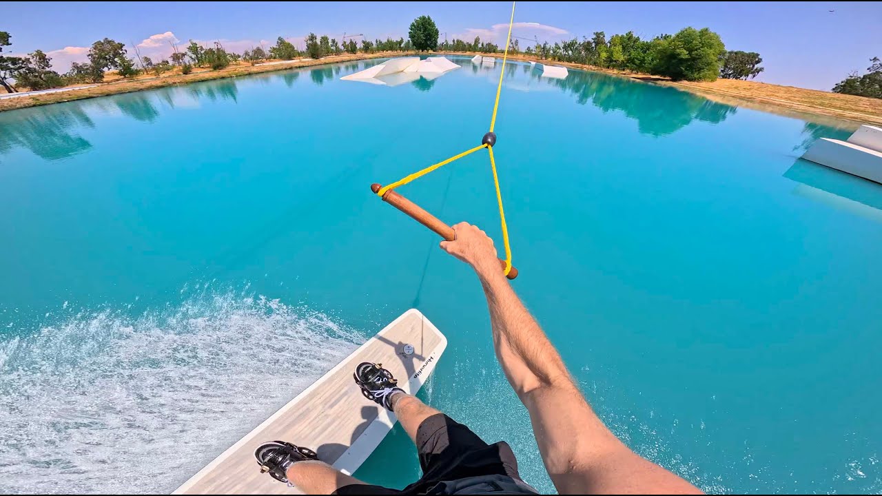WAKEBOARDING IN CALIFORNIA! WAKE ISLAND