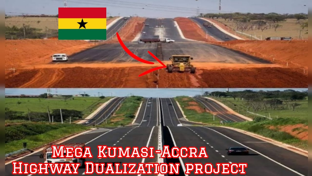 Ghana's 2 Billion Accra-Kumasi Highway Dualization Is Finally Fast Developing