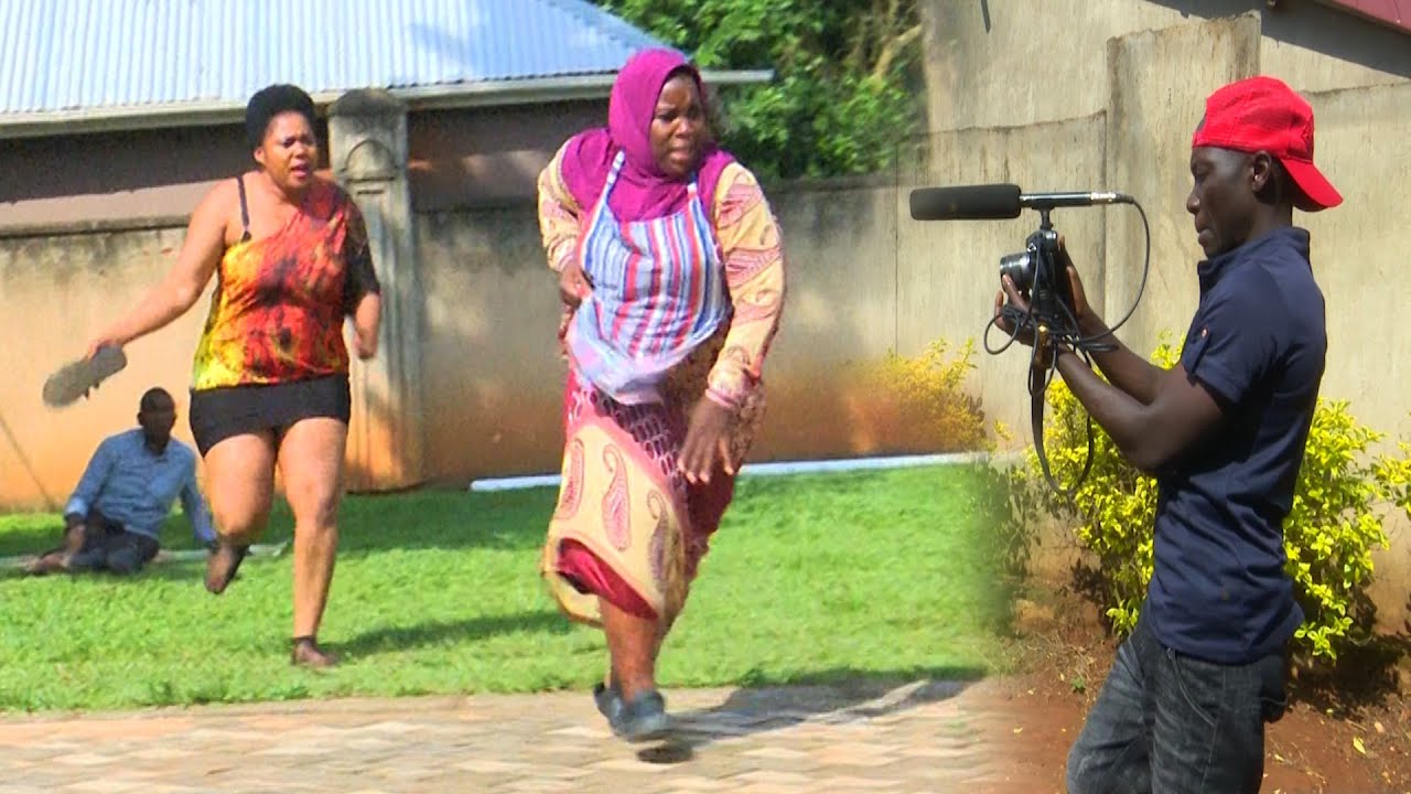 Stecia Mayanja  & The House girl (Behind the Scenes) - Season Two