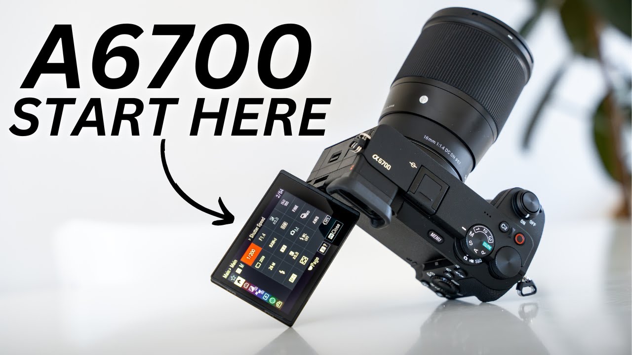 SONY A6700 | Лучшие настройки для фотосъемки (часть 1)