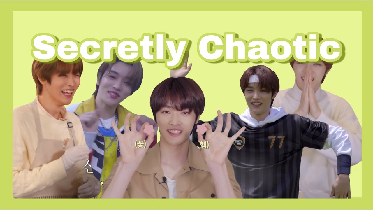sungchan is pure chaos, he's just good at hiding it