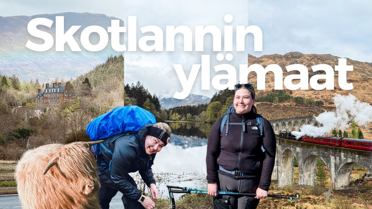 8 p&auml;iv&auml;n vaellus Skotlannin yl&auml;mailla ⛰️ West Highland Way & Great Glen Way ensikertalaisen silmin