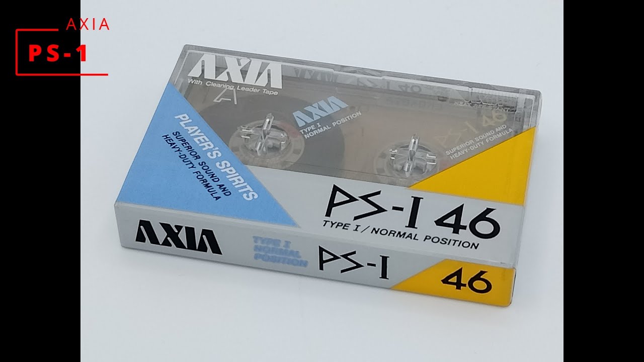 【AXIA】【PS1】【カセットテープ】AXIA PS1