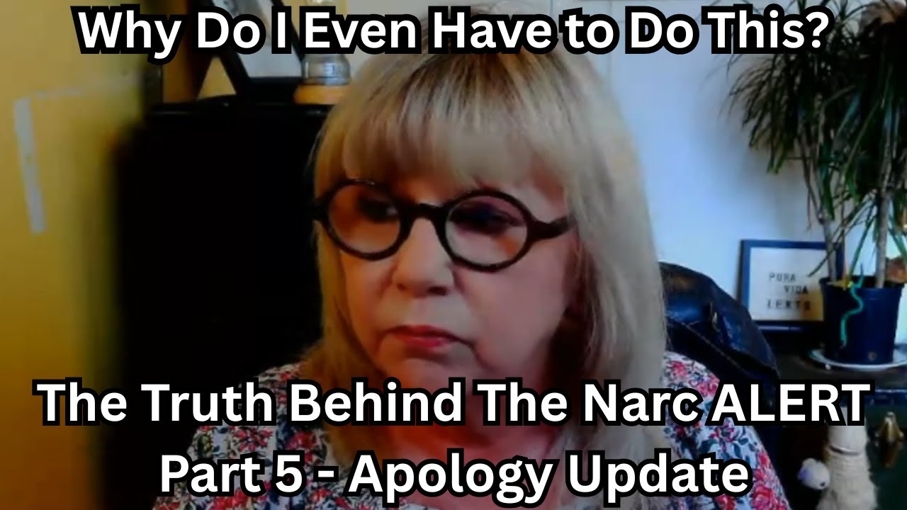 The Truth Behind The Narc ALERT Part 5 - Apology Update